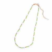 Collana Lelune Donna LELUNE GLAMOUR in Argento Perla LGNK378.2